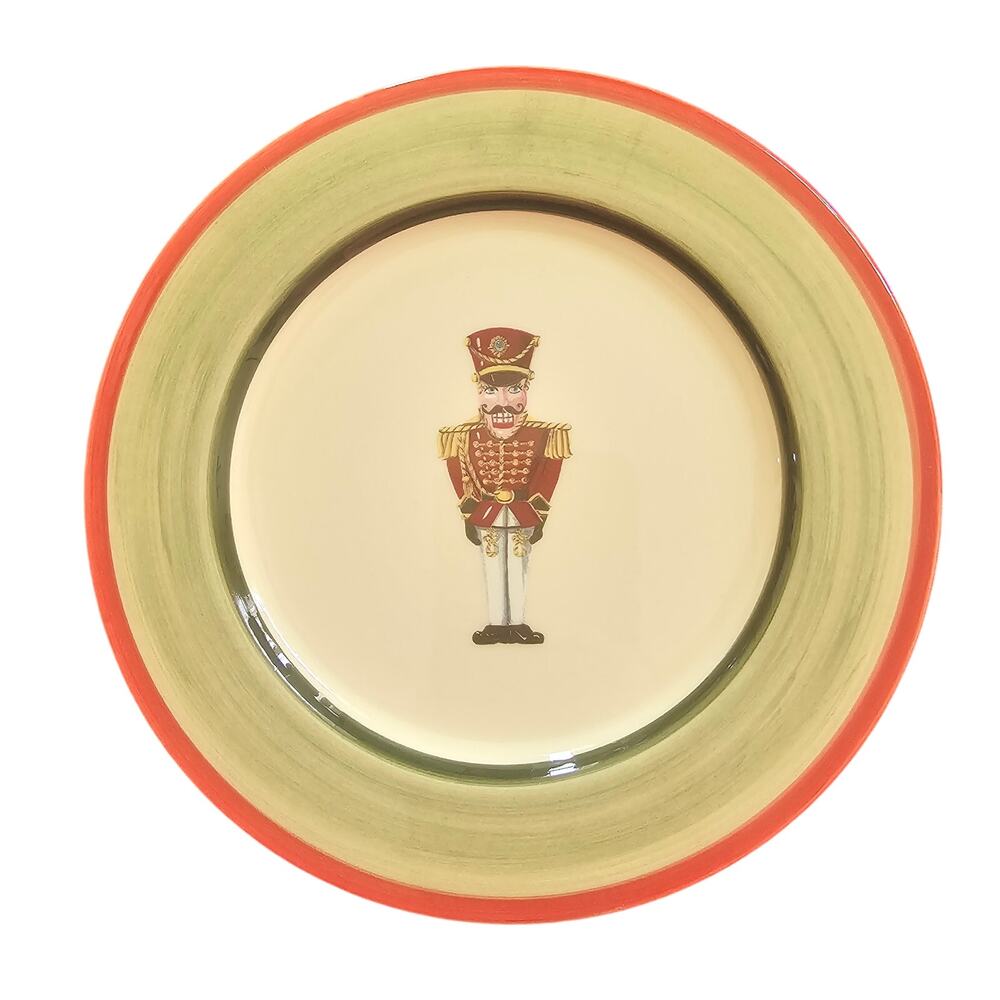 Christopher's Tree Nutcracker Christopher Radko  8" Salad or Dessert Plate